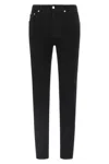 Dolce & Gabbana Slim Fit Stretch Cotton Denim Trousers In Black