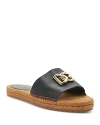 Dolce & Gabbana Espadrilles Mit Logo In Black