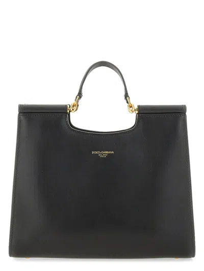 Dolce & Gabbana Women's Small Leather Bag In Black
