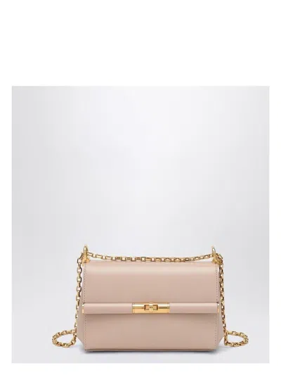 DOLCE & GABBANA WOMEN'S SMALL POWDER PINK SHOULDER BAG MARLENE