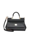Dolce & Gabbana Women Small Sicily Handbag In Black