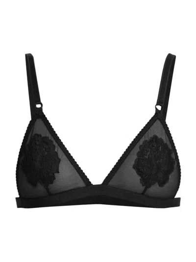 Dolce & Gabbana Women's Soft Cup Triangle Bra In Black