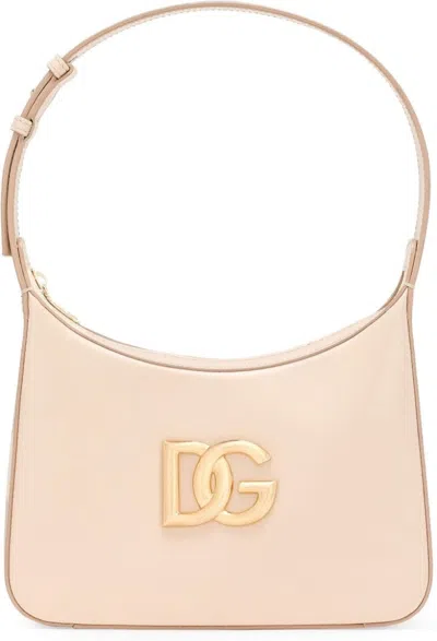 Dolce & Gabbana Dolce&gabbana Small 3.5 Leather Shoulder Bag In Pink & Purple