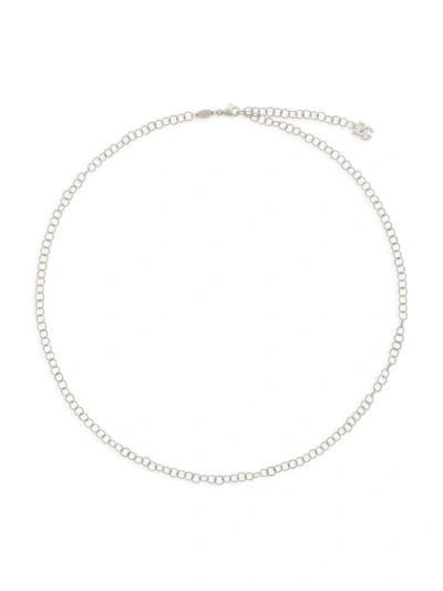 Dolce & Gabbana Women's Spare Parts 18k White Gold Chain Necklace/24"