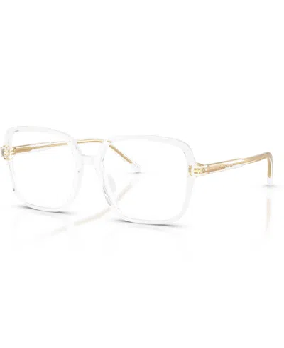 Dolce & Gabbana Women's Square Eyeglasses, Dg3442 In Transparent