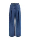 Dolce & Gabbana 5 Pocket Denim Pants In Blue