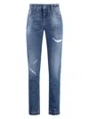 Dolce & Gabbana Stretch Cotton Jeans In Denim