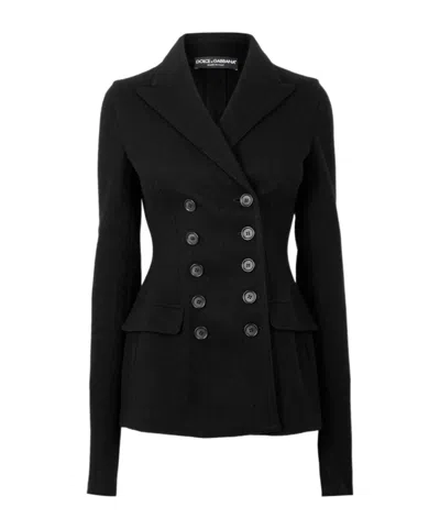 Dolce & Gabbana Women's Structured Single-breasted Blazer In Black