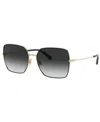 Dolce & Gabbana Dg2242 13348g In Gold,black,grey Gradient