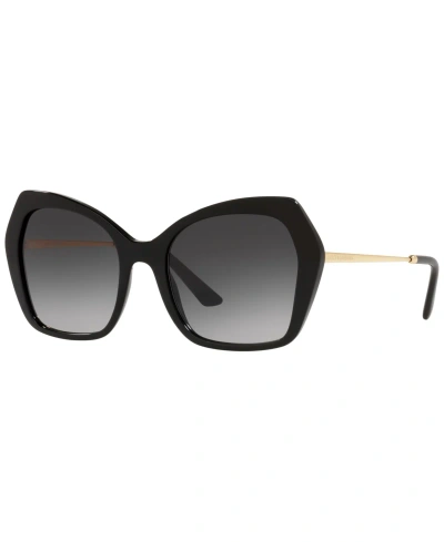 Dolce & Gabbana Women's Sunglasses, Dg4399 56 In Black