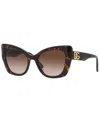 Dolce & Gabbana Dg4405 Butterfly-frame Acetate Sunglasses In Havana