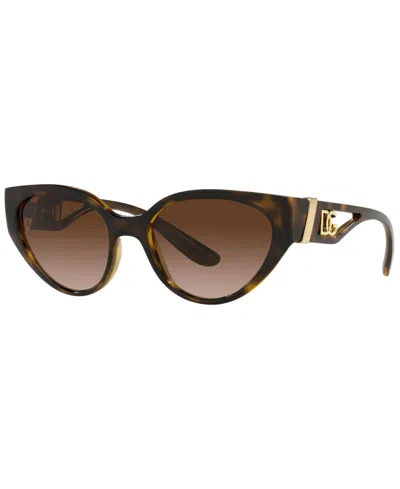 Dolce & Gabbana Women's Sunglasses, Dg6146 54 In Brown
