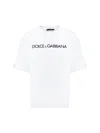 Dolce & Gabbana Logo Cotton T-shirt In Multicolor