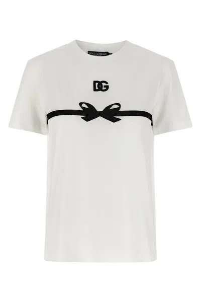 DOLCE & GABBANA DOLCE & GABBANA WOMEN TAPE T-SHIRT
