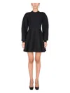 Dolce & Gabbana Technical Jersey Dress With Bustier Details In Black