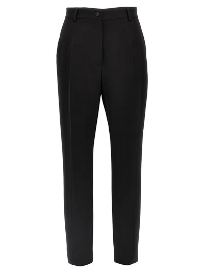 Dolce & Gabbana Women's Tuxedo Pants In Black