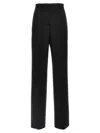 Dolce & Gabbana Grey Flared Trouser In Black