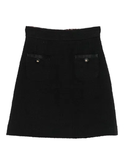 DOLCE & GABBANA DOLCE & GABBANA WOMEN'S TWEED MINI SKIRT