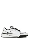 Dolce & Gabbana Women's Two-tone Leather New Roma Sneakers | Size 45 | Cs2036ay965 Color 89697