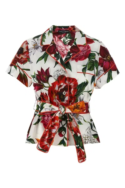 Dolce & Gabbana Women 'vanity' Pajama Shirt In Multi