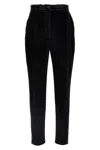 Dolce & Gabbana Pleated Wool-blend Gabardine Straight-leg Pants In Black