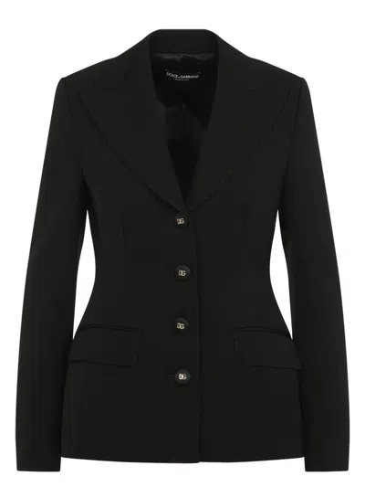 DOLCE & GABBANA WOMEN'S VIRGIN WOOL JACKET