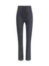 Dolce & Gabbana Vita Dolce Satin Leggings In Black