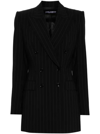 DOLCE & GABBANA DOLCE & GABBANA WOMEN WOOL JACKET