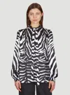 Dolce & Gabbana Women Zebra Print Shirt