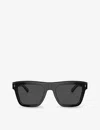 Dolce & Gabbana Dg4420 Square-frame Acetate Sunglasses In Black