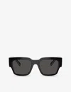 Dolce & Gabbana Dg6184 Square-frame Injected Sunglasses In Black