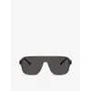 Dolce & Gabbana Dg6134 Square-frame Nylon Sunglasses In Grey