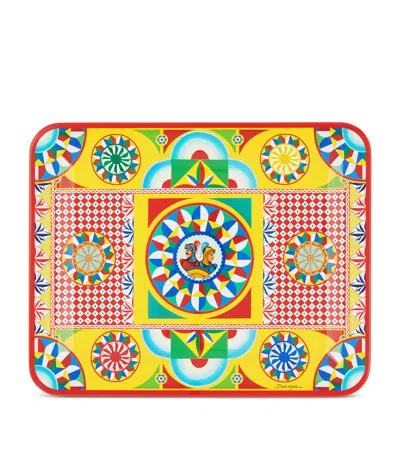 DOLCE & GABBANA WOODEN CARRETTO TRAY