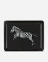 Dolce & Gabbana Wooden Tray Large Multicolor Unisex Onesize In Multicolor