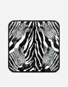 Dolce & Gabbana Medium Zebra-print Wood Tray In Multicolor