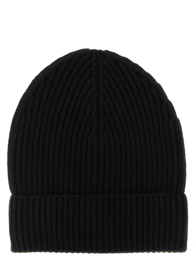 Dolce & Gabbana Wool And Cashmere Beanie Hats Black