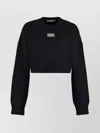 Dolce & Gabbana Wool And Cashmere Cropped Pullover