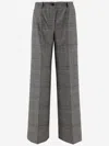 DOLCE & GABBANA WOOL AND CASHMERE FLARE PANTS