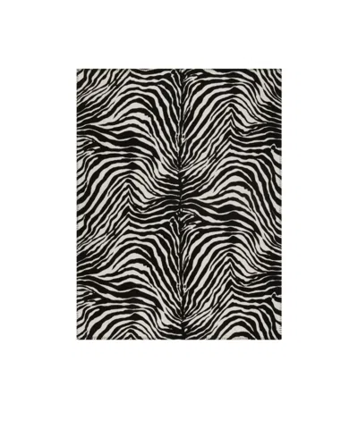Dolce & Gabbana Wool And Silk Blanket In Black