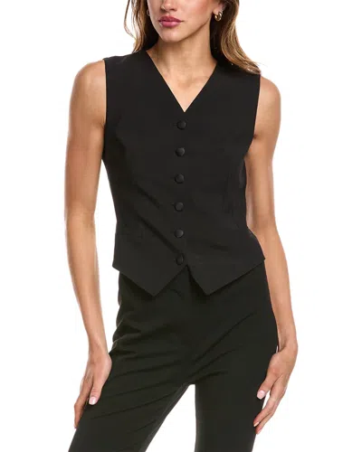 Dolce & Gabbana Wool & Silk-blend Vest In Black