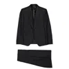 Dolce & Gabbana Wool And Silk Suit Men In Black