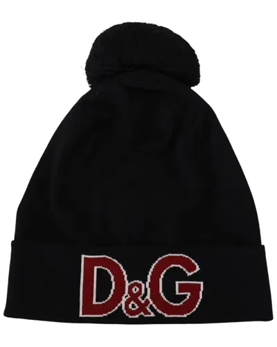 Dolce & Gabbana Wool Ball Dg Love Winter Beanie