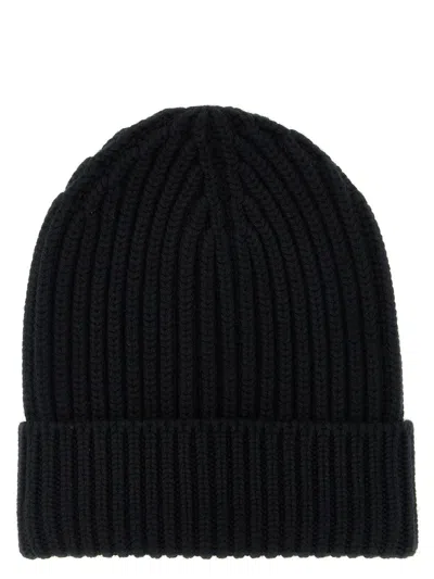 Dolce & Gabbana Wool Beanie In Black