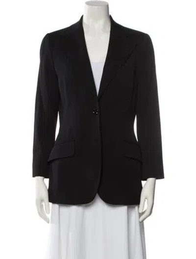 Pre-owned Dolce & Gabbana Wool Blazer In Black