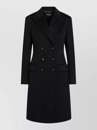 Dolce & Gabbana Wool Blazer In Black