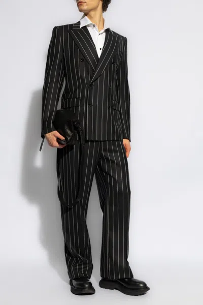Dolce & Gabbana Wool Blazer In Black