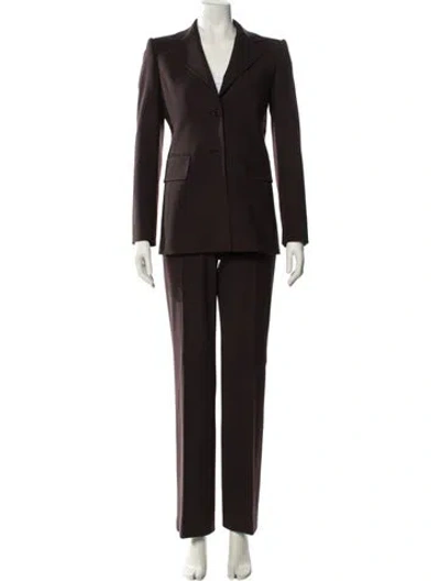Pre-owned Dolce & Gabbana Wool Blazer In Brown