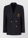 Dolce & Gabbana Wool Blazer Gold-tone Buttons