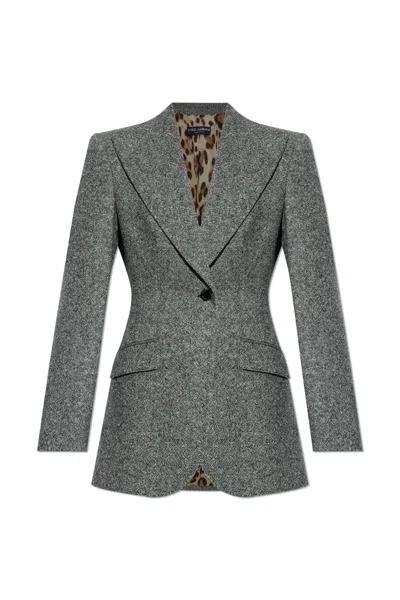 DOLCE & GABBANA DOLCE & GABBANA WOOL BLAZER