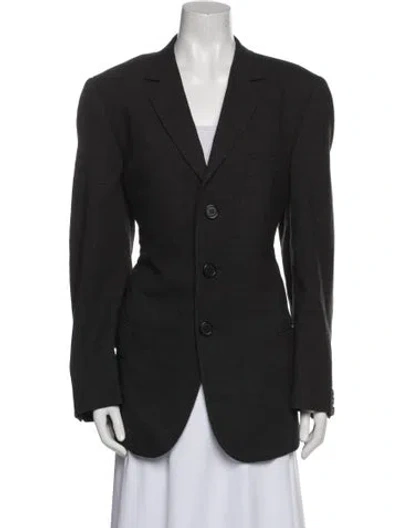 Pre-owned Dolce & Gabbana Wool Blazer In Gray